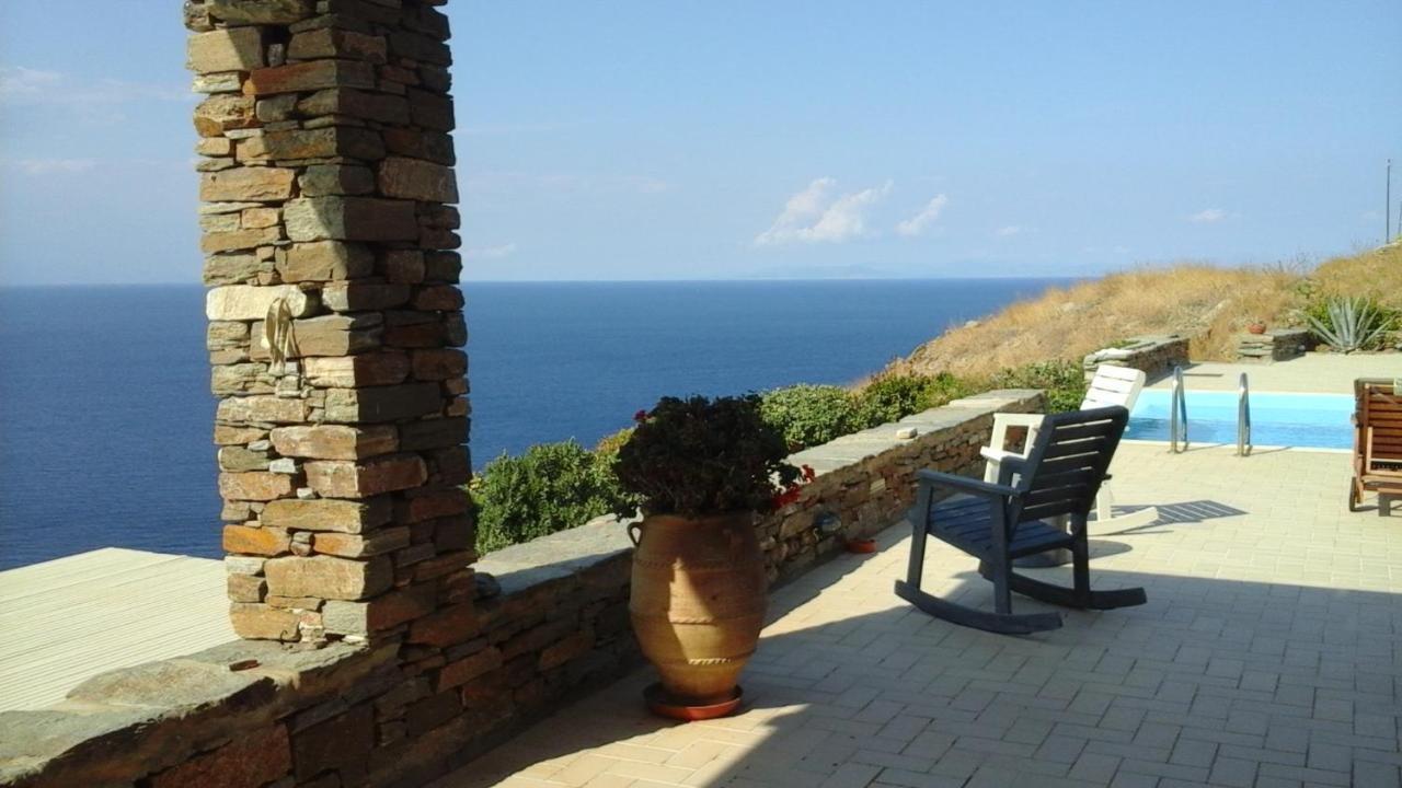 Villa au paradis bleu Melissaki Extérieur photo